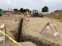 Joint Trench underground utilities within LPR Site